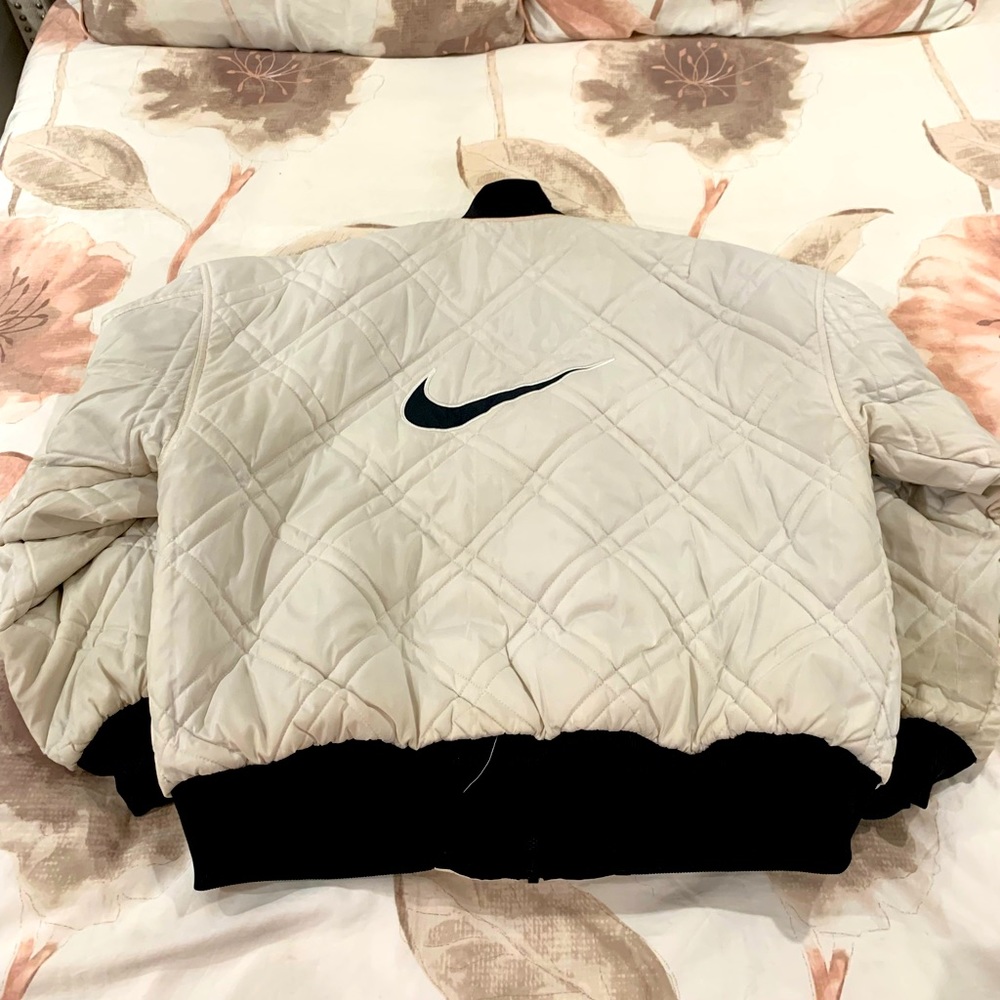 90s Nike reversible jacket rare white